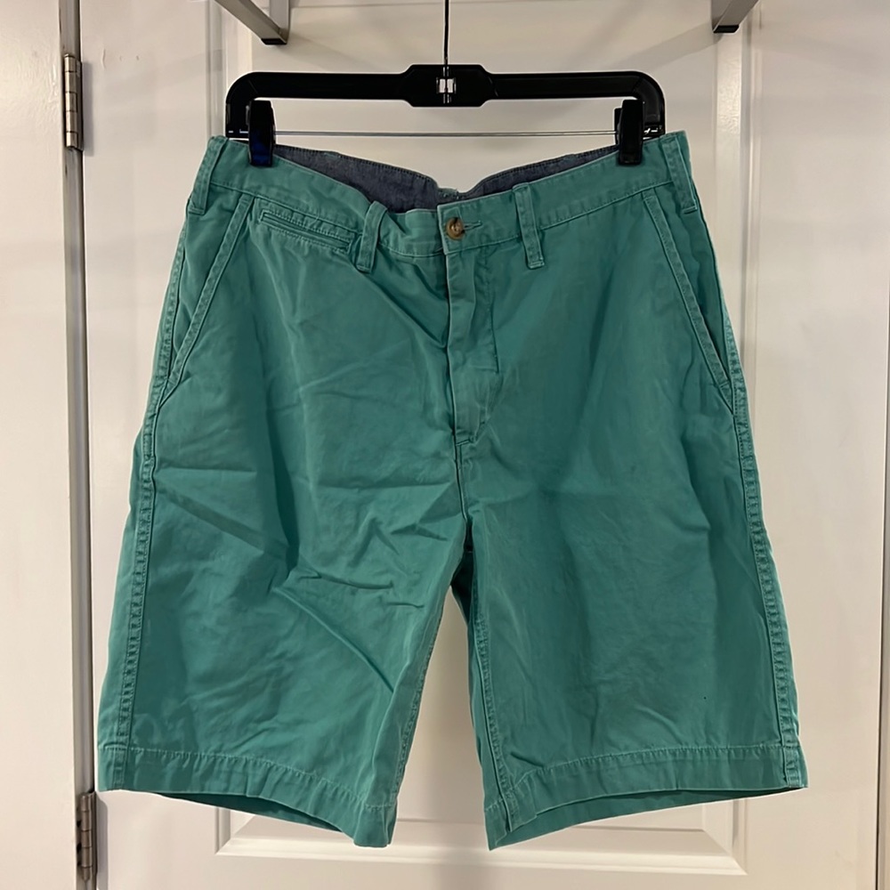 POLO by Ralph Lauren Mens Teal CHINO SHORTS Size 33